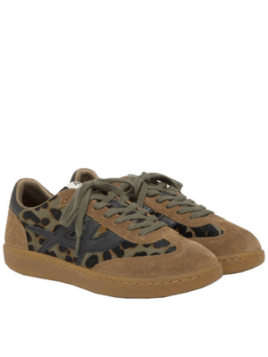 ASH - SUNSET SNEAKERS IN MILITARY/BLACK - Image 2