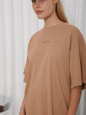 ARPYES - UNTOUCH T-SHIRT BLACK/BEIGE - Image 3