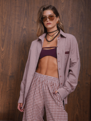 ARPYES - GRACE SHIRT DUSTY PINK - Image 4