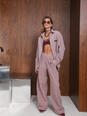 ARPYES - GRACE PANTS DUSTY PINK - Image 3