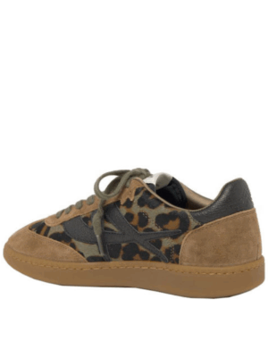 ASH - SUNSET SNEAKERS IN MILITARY/BLACK - Image 3