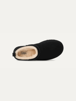 UGG - CLASSIC MICRO BOOT IN BLACK - Image 4