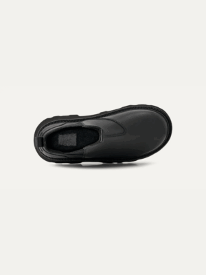UGG - CHELSEA LUG LEATHER BOOT IN BLACK - Image 4