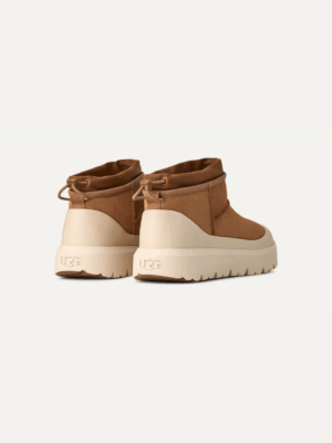 UGG - CLASSIC ULTRA MINI WEATHER HYBRID BOOT IN CHESTNUT - Image 4