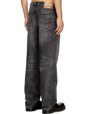 DIESEL - 2001 D-MACRO JEANS BLACK - Image 2