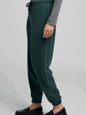 REPLAY - FLEECE JOGGERS WITH R EMBROIDERY - Image 5
