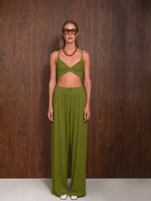 ARPYES - REFLECT PANTS GREEN - Image 3