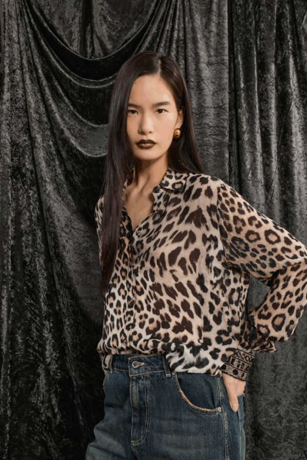 SOUVENIR - LEOPARD PRINT SHIRT