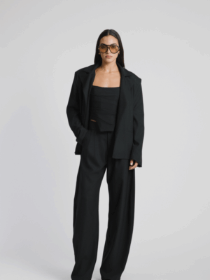 STUDIO83 - DIEGO BLACK PANTS - Image 2