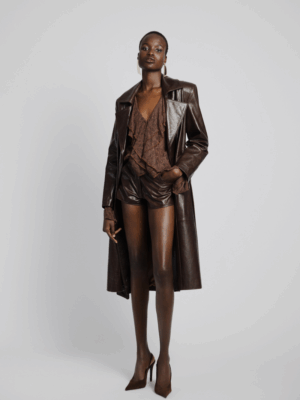 STUDIO83 - TRENCH COAT BROWN