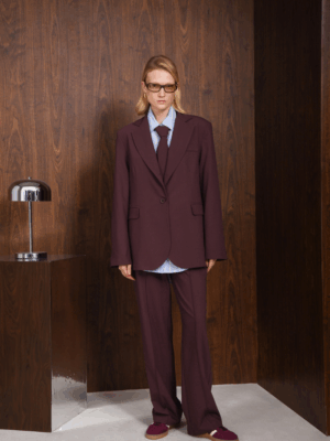 ARPYES - INNOCENT PANTS WINE PURPLE - Image 4