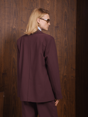 ARPYES - INNOCENT BLAZER WINE PURPLE - Image 4