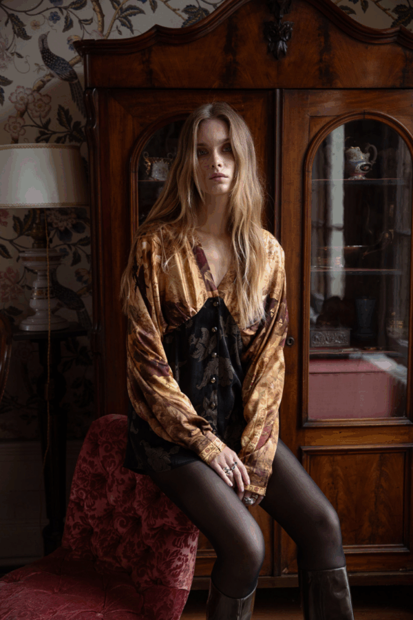 NIDODILEDA - WOLF SHIRTDRESS