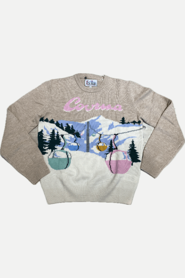 MC2 SAINT BARTH - COURMA CABLE NEW QUEEN KNIT SWEATER