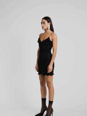STUDIO83 - MINI HILL DRESS BLACK - Image 2