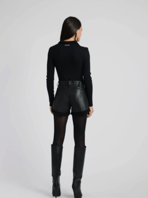 STUDIO83 - BLACK SHORTS - Image 2