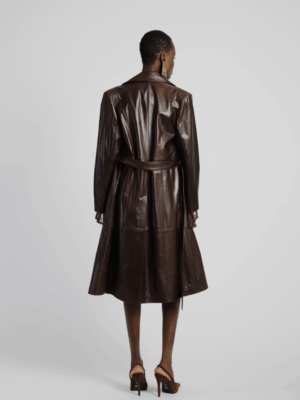 STUDIO83 - TRENCH COAT BROWN - Image 2