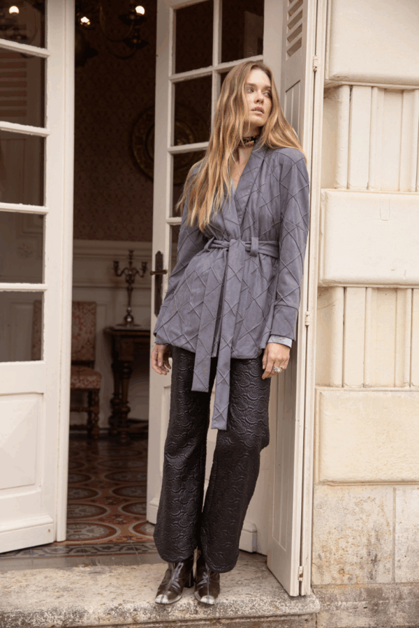 NIDODILEDA - GUARDIAN JACKET DRESS GREY
