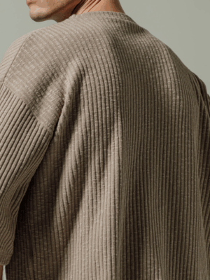 DANTE - MIRATH T-SHIRT TEXTURED BEIGE - Image 2