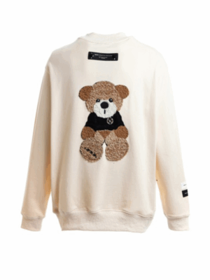 MWM - MIKE TEDDY SWEATSHIRT OFF-WHITE - Image 3