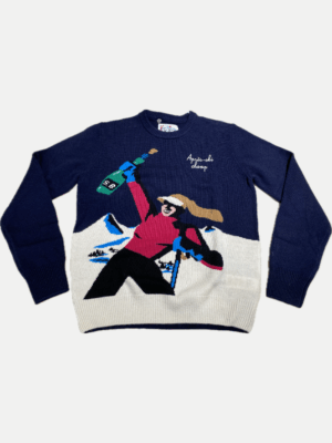 MC2 SAINT BARTH - APRES GIRL NEW QUEEN KNIT SWEATER
