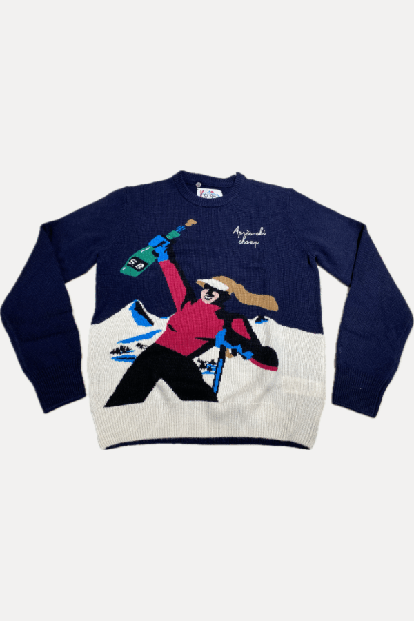 MC2 SAINT BARTH - APRES GIRL NEW QUEEN KNIT SWEATER