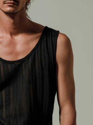 DANTE - PAOLO TANK-TOP BLACK - Image 3