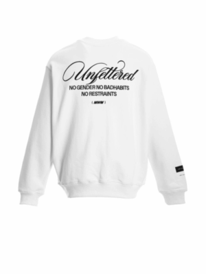MWM - MIKE PINK TEDDY SWEATSHIRT WHITE - Image 3