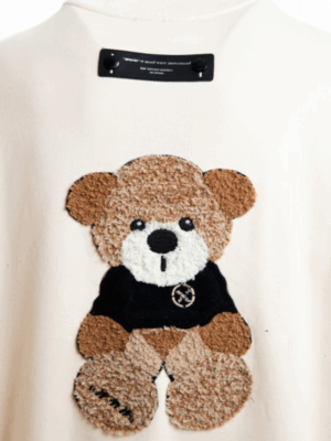 MWM - MIKE TEDDY SWEATSHIRT OFF-WHITE - Image 4