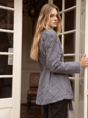 NIDODILEDA - GUARDIAN JACKET DRESS GREY - Image 5