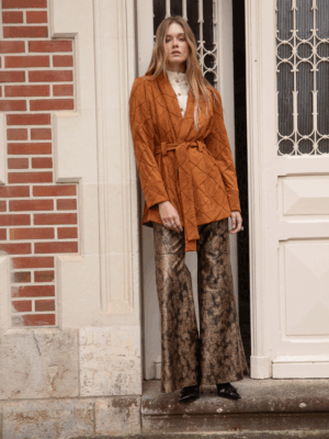 NIDODILEDA - GUARDIAN JACKET DRESS TABAC - Image 5
