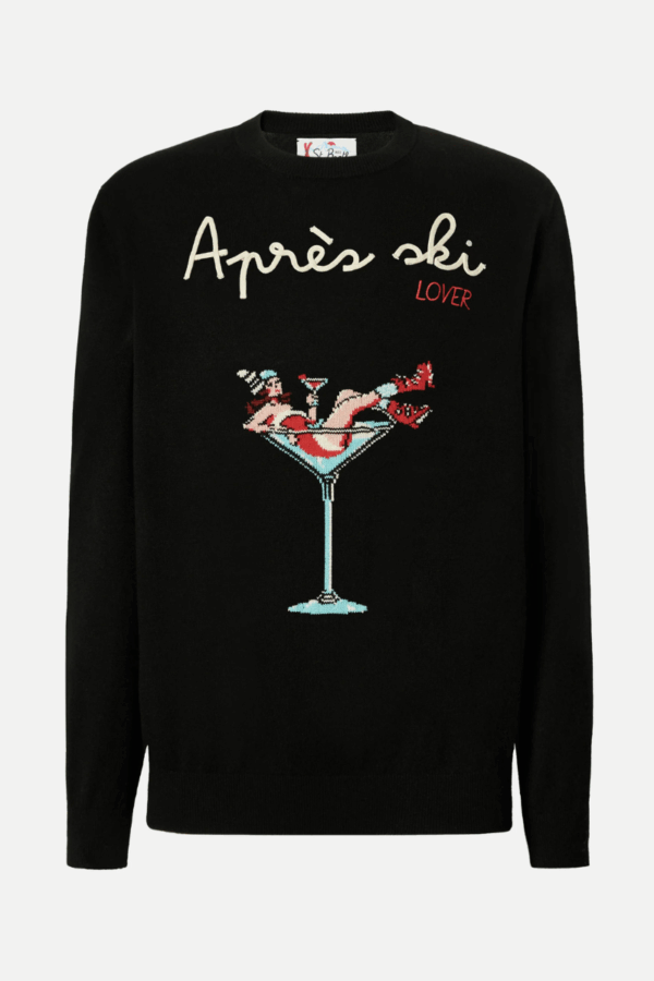MC2 SAINT BARTH - HERON CASHMERE SWEATER APRES SKI LOVER