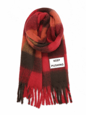 VERB TO DO - KEEP PUSHING MAXI SCARF