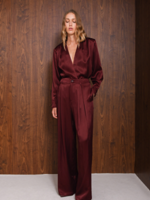 ARPYES - VANITY PANTS BORDEAUX