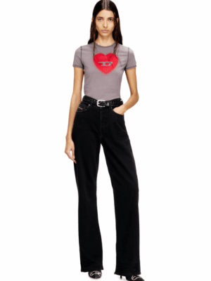 DIESEL - T-UNCUTIES-LONG-S5 T-SHIRT