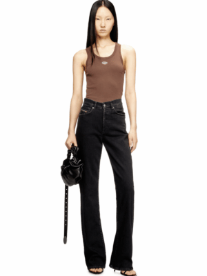 DIESEL - T-ANKI-OD SLIM RIBBED TANK TOP