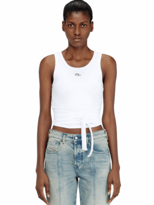 DIESEL - T-ANKY-TAIL-S1 CROP TOP WITH WRAP DESIGN