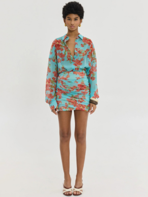 HEMITHEA - HEATHER SHIRT IN CRAYON AQUA