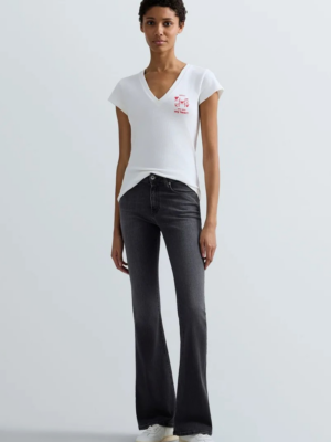 REPLAY - COTTON SKINNY-FIT T-SHIRT