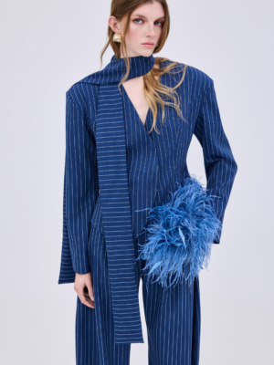 STUDIO83 - STRIPPED BLAZER