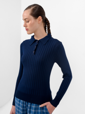 ARPYES - STARFRUIT POLO DARK BLUE