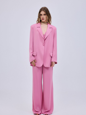 STUDIO83 - SATIN PINK BLAZER
