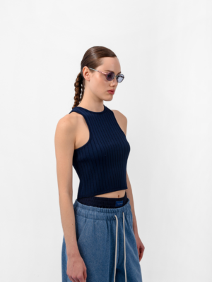 ARPYES - STARFRUIT TOP DARK BLUE