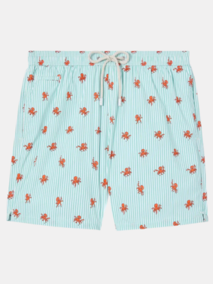 MC2 SAINT BARTH - LIGHTING MICRO STRETCH SWIM SHORTS WITH OCTO STRIPES