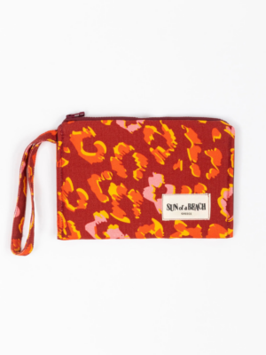 SUN OF A BEACH - WILD FLAME LITTLE WATERPROOF POUCH