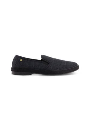 RIVIERAS - CLASSIC RAFFIA BLACK