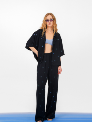 ARPYES - RIVIERA PANTS DARK BLUE
