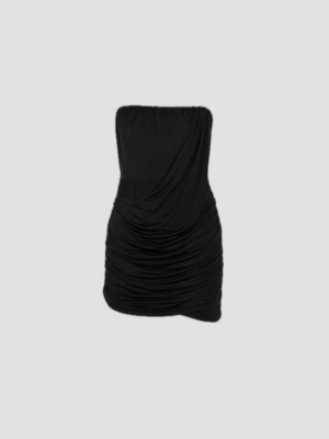 STUDIO83 - MINI CORSET DRESS BLACK