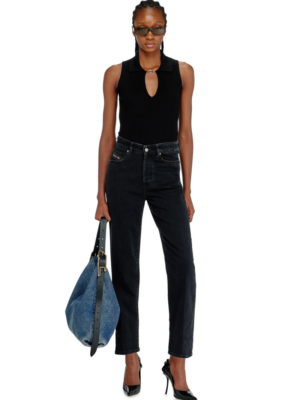DIESEL - 1981 D-WENT REGULAR HIGH WAIST JEANS
