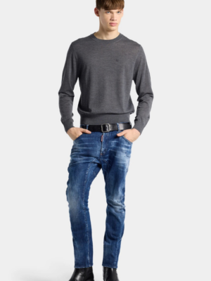 DSQUARED2 - DARK MILKY WAY NEW BIKER JEANS